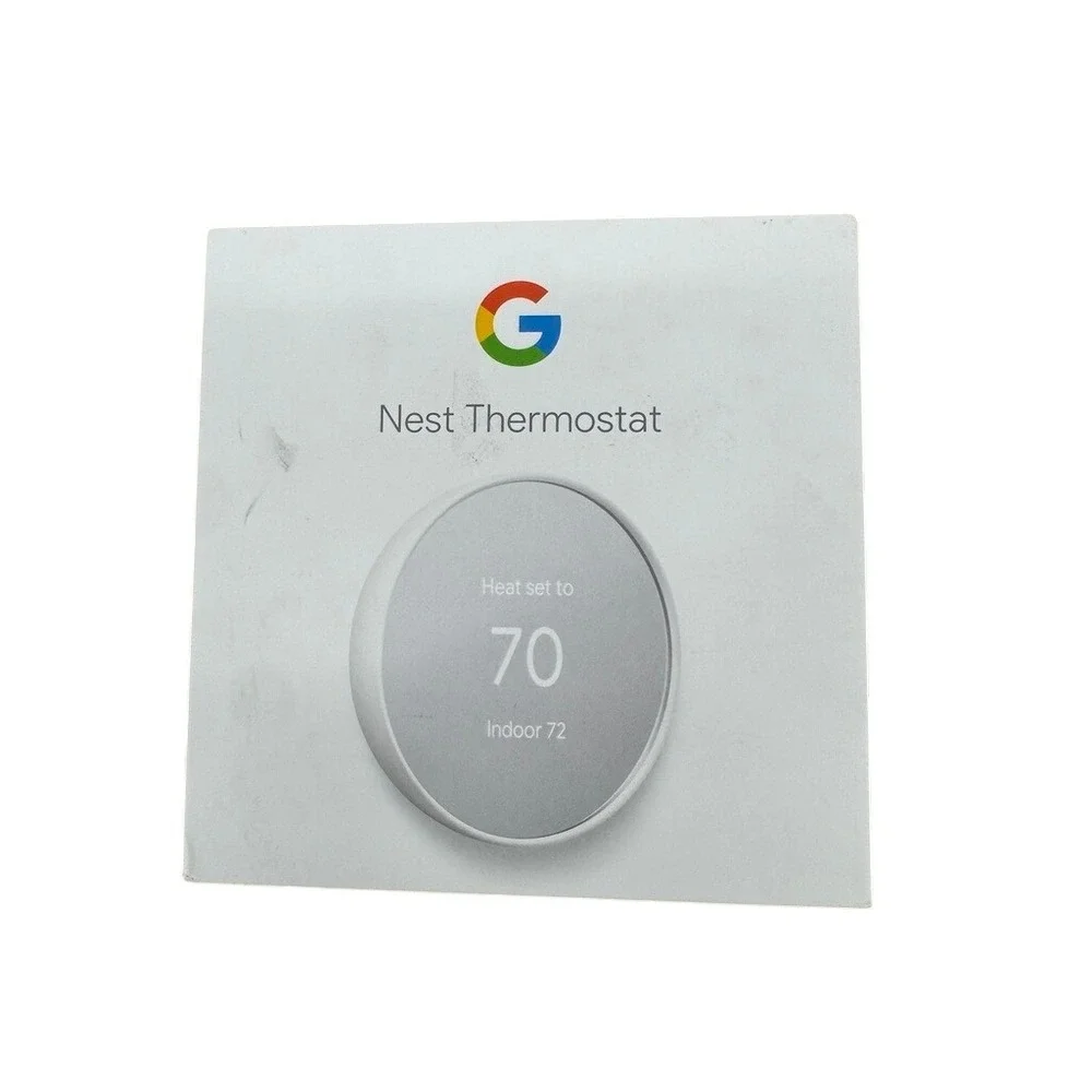 Google Nest Thermostat Smart Wi-Fi Programmable Snow G4CVZ Missing mounting brck